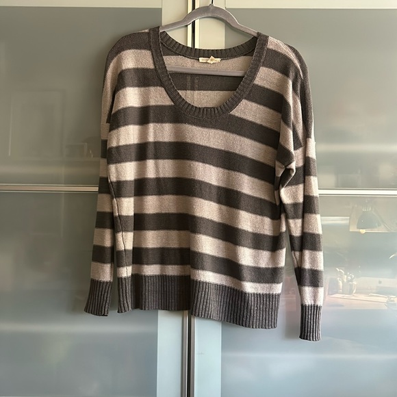 Eileen Fisher Sweaters - Eileen Fisher Lightweight Striped Sweater, size medium